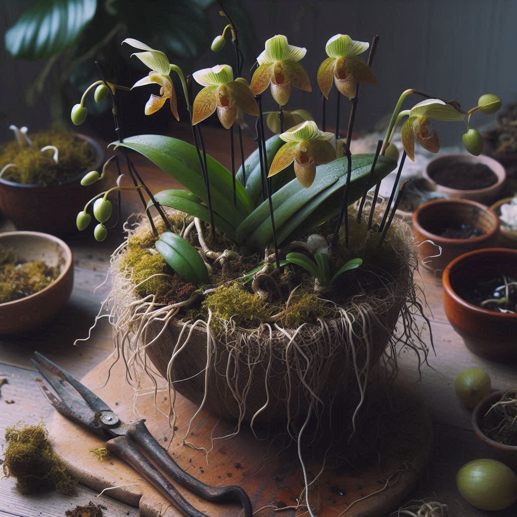 Dividing Overgrown Orchids Each Year