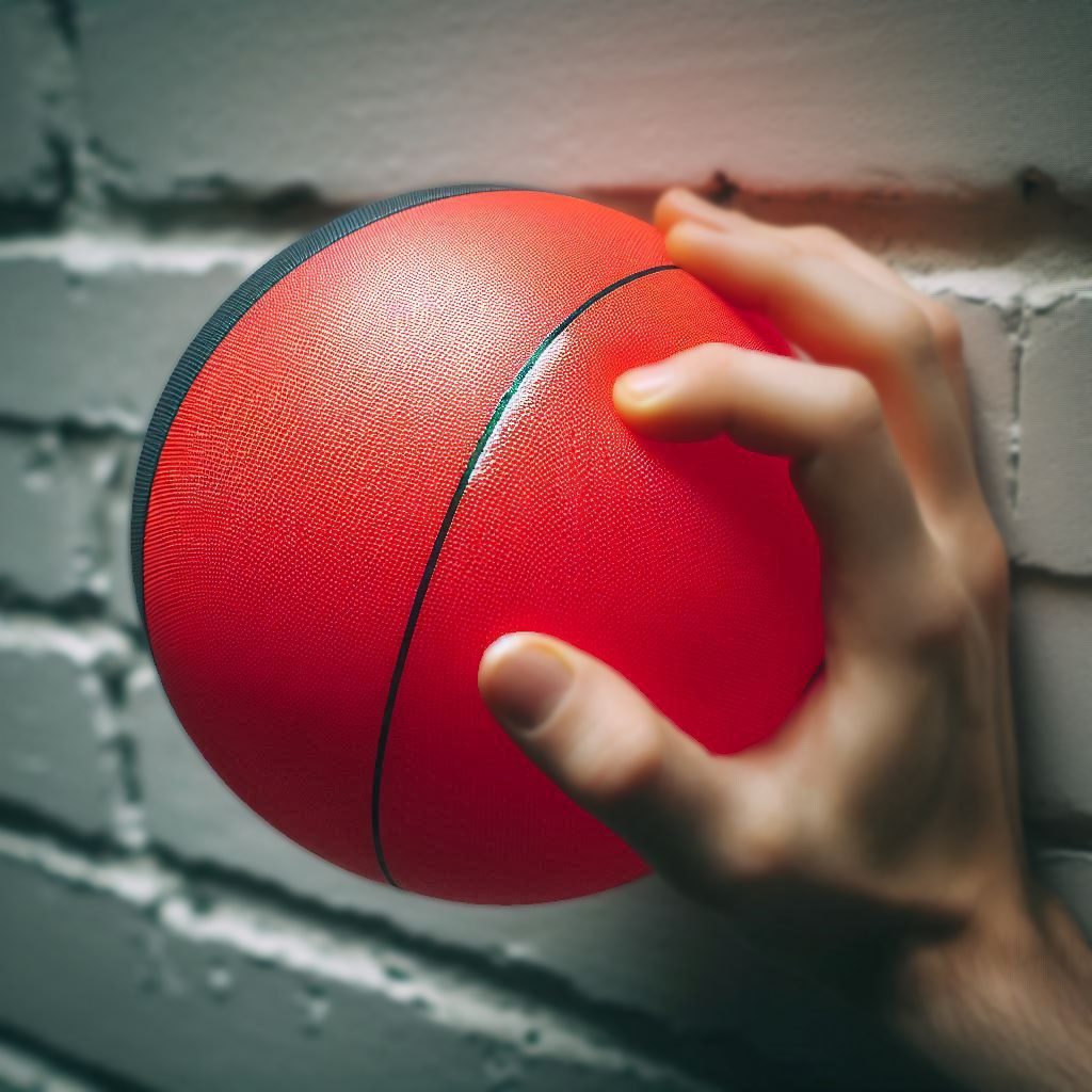 Racquetball Throwing Practice