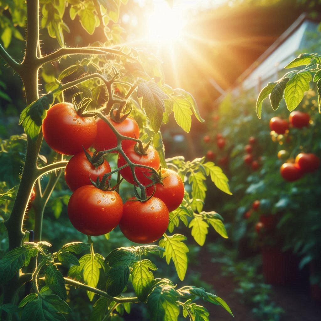 Growing Strong Tasty Tomatos On Healthy Tomato Plants