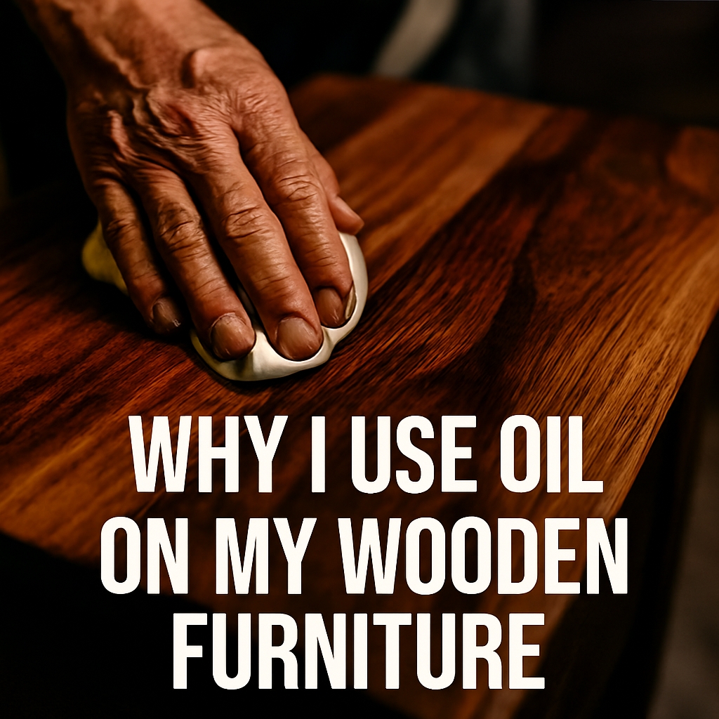 Why I Love The Use Oil On My Wooden Furniture