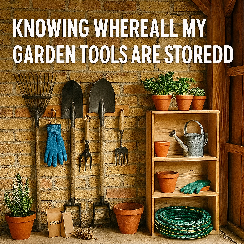 Keeping Garden Tools Well Organised