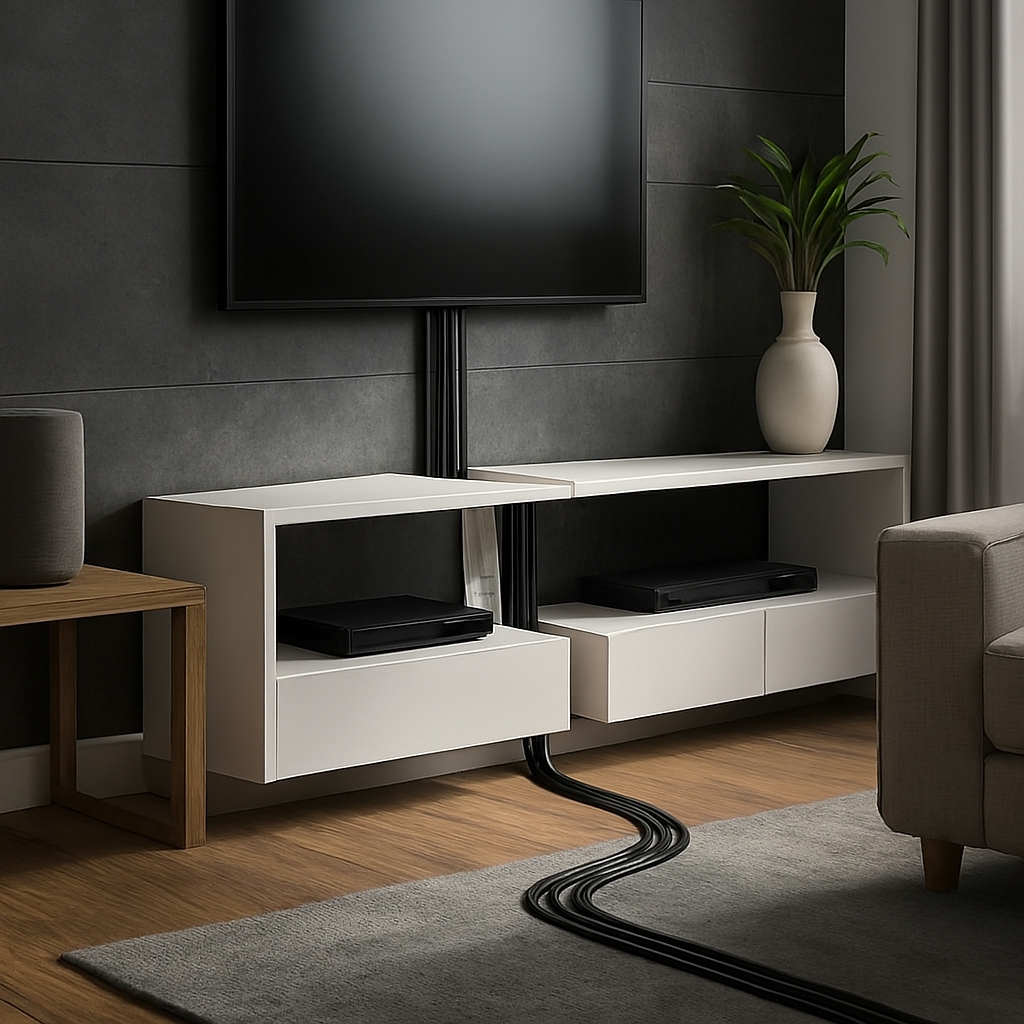 Neatening Cables Around The House